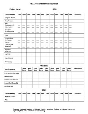 Essential Health Screenings for Women: A Comprehensive Guide to Preventive Care